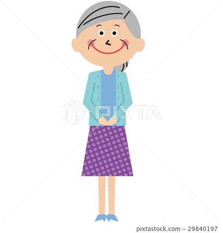 流行家庭的祖母問候我 29840197