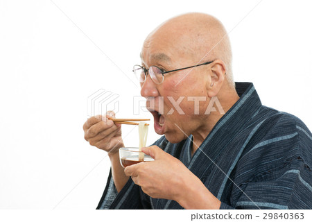 Senior to eat buckwheat in jinbei 29840363