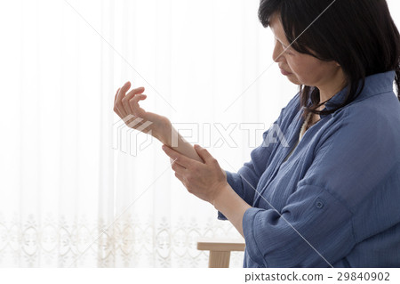 Women who care about their arms, numbness, pain, paralysis 29840902