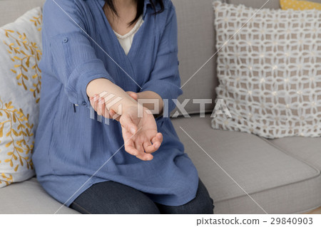 Women who care about their arms, numbness, pain, paralysis 29840903