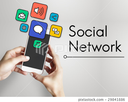 Internet Social Media Network Digital Internet Social Media Network Digital 29841886