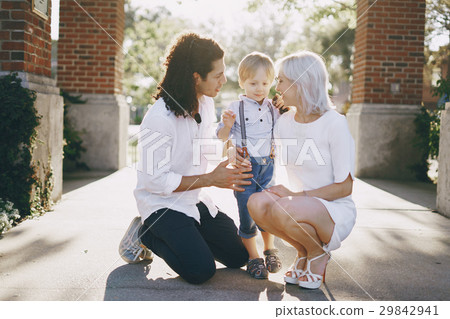 beautiful young family 29842941