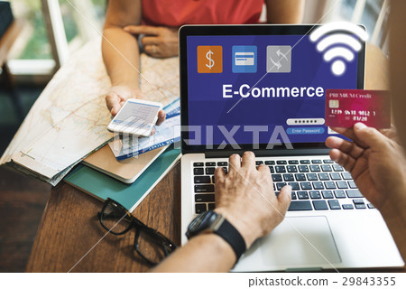 Online Purchasing Payment E-commerce Banking Online Purchasing Payment E-commerce Banking 29843355