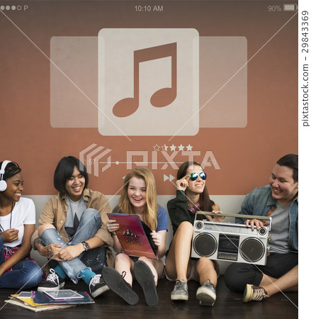 Music Video Player Multimedia Concept 29843369