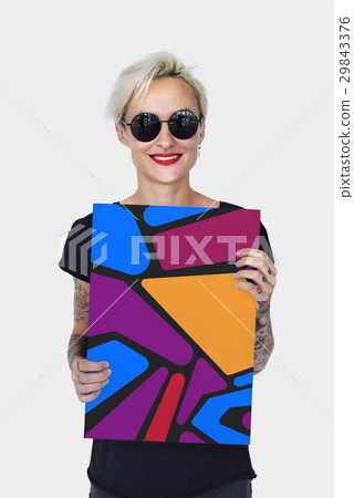 Abstract Colorful Drawing Uillustration Concept 29843376