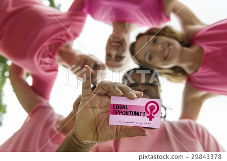 Women Girl Power Feminism Equal Opportunity Concept 29843378