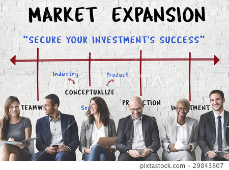 Developement Market Expansion Merchandising Icon 29843807