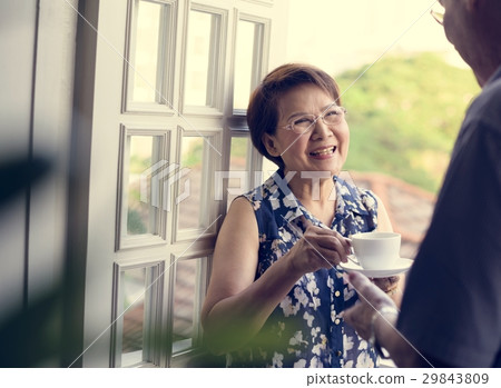 Senior Couple Daily Lifestyle Happiness Senior Couple Daily Lifestyle Happiness 29843809