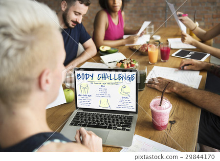 Fitness Body Builder Challenge 29844170