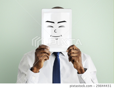 Face Expression Emotional People Concept Face Expression Emotional People Concept 29844431