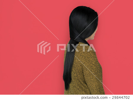 Asian Woman Back View Concept Asian Woman Back View Concept 29844702