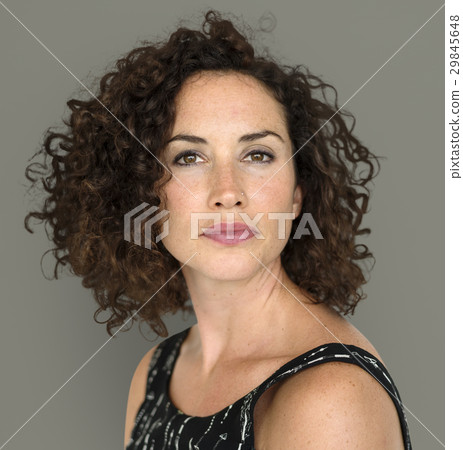 Studio People Shoot Portrait Isolated 29845648