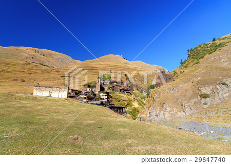 Old village Dartlo Tusheti Nature Reserve. Georgia Old village Dartlo Tusheti Nature Reserve. Georgia 29847740