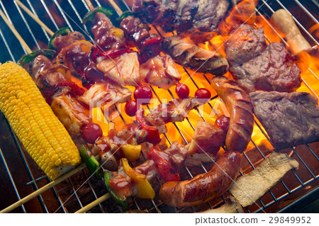 Barbeque on the grill Barbeque on the grill 29849952