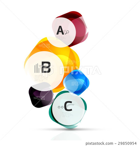 Shiny abstract elements 29850954