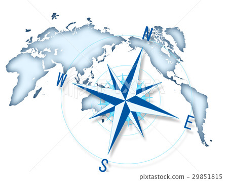 Compass management guidelines World map business Compass management guidelines World map business 29851815