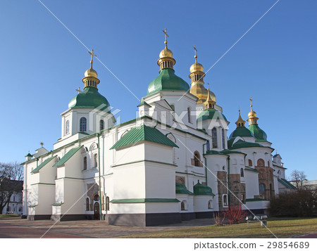 Ukraine. Kiev. View at Saint Sophia Cathedral Ukraine. Kiev. View at Saint Sophia Cathedral 29854689