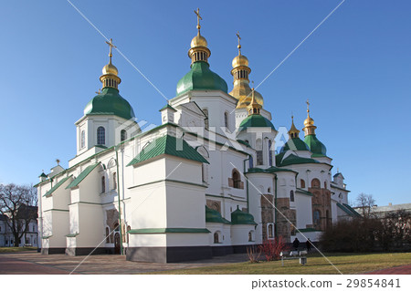 Ukraine. Kiev. View at Saint Sophia Cathedral Ukraine. Kiev. View at Saint Sophia Cathedral 29854841
