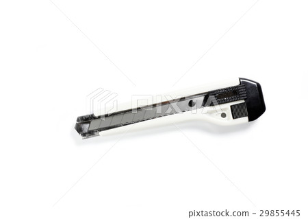 Paper knife isolated on white background 29855445