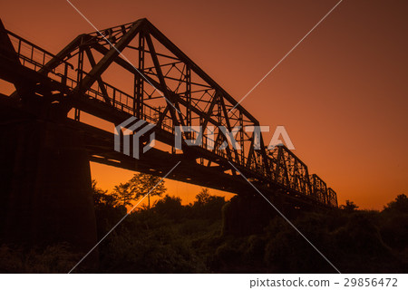 THAILAND LAMPANG CITY RAILWAY BRIDGE 29856472
