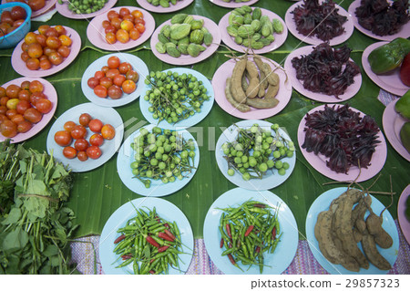THAILAND LAMPANG RATSADA MARKET FEGETABLE 29857323