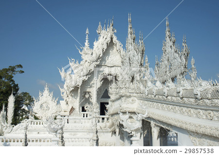 THAILAND CHIANG RAI WAT RONG KHUN WHITE TEMPLE THAILAND CHIANG RAI WAT RONG KHUN WHITE TEMPLE 29857538