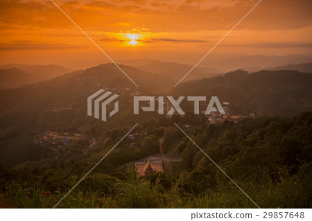 THAILAND CHIANG RAI MAE SALONG LANDSCAPE THAILAND CHIANG RAI MAE SALONG LANDSCAPE 29857648
