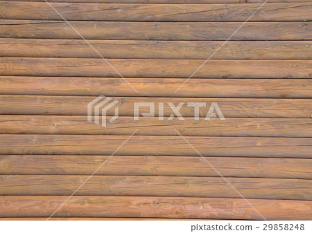 Outside wall of log house 29858248