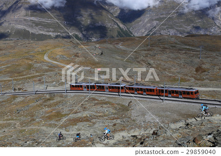 Gornergrat railway Matterhorn mountain bike 29859040