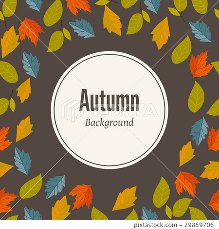 Autumn background raster illustration Autumn background raster illustration 29859706