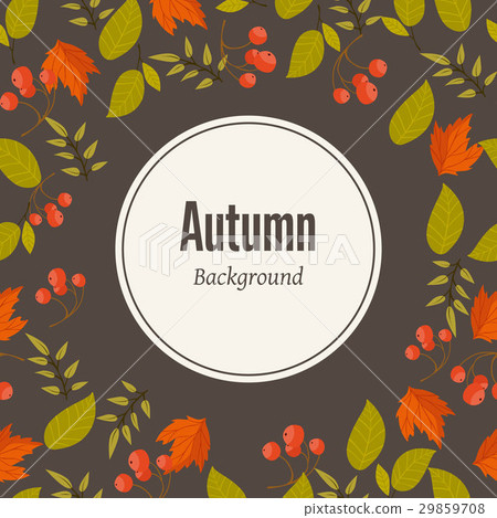 Autumn background raster illustration Autumn background raster illustration 29859708
