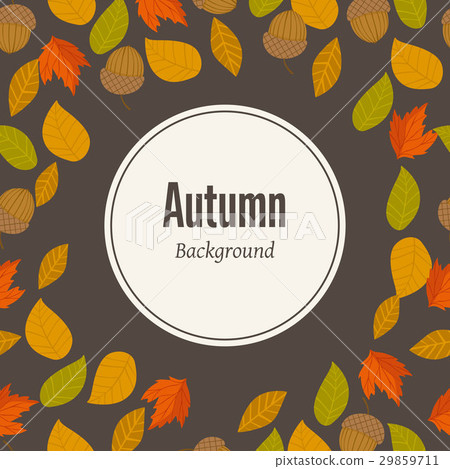 Autumn background raster illustration Autumn background raster illustration 29859711