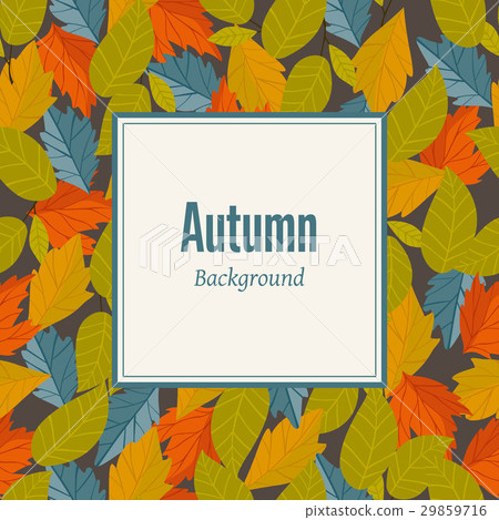Autumn background raster illustration Autumn background raster illustration 29859716