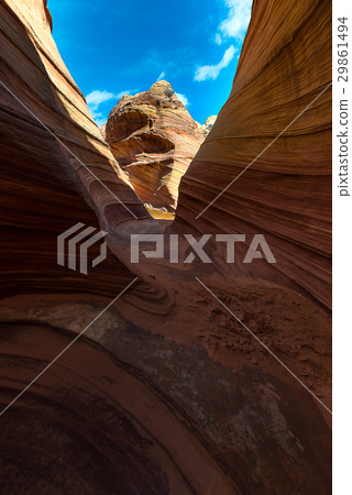 The Wave, Age of Jurassic on the earth, Arizona The Wave, Age of Jurassic on the earth, Arizona 29861494