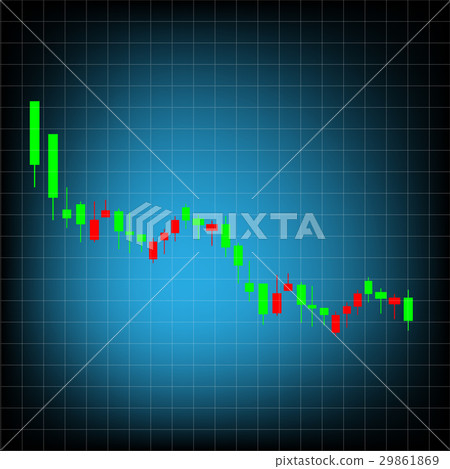 Stock market Candle stick chart Stock market Candle stick chart 29861869