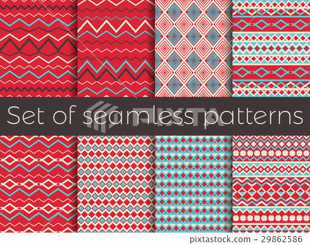Seamless pattern in ethnic style. Tribal texture Seamless pattern in ethnic style. Tribal texture 29862586