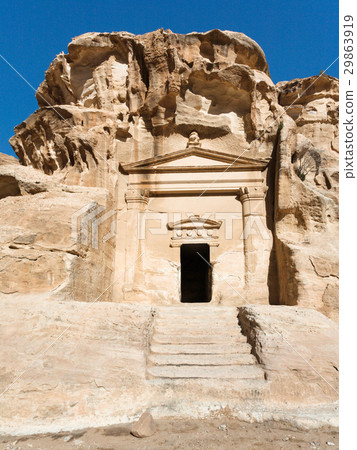 ancient tomb in Little Petra town 29863919