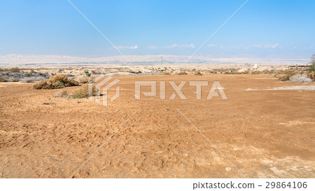 desert Wadi Al Kharrar in Holy Land in Jordan 29864106