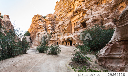 ancient street in Little Petra town 29864118