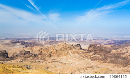 sedimentary rocks around Wadi Araba area 29864155