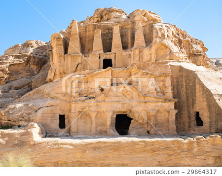 The Obelisk Tomb and Triclinium in Petra 29864317