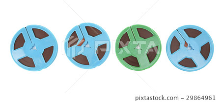 Vintage magnetic audio reels 29864961