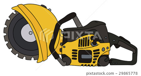 Yellow circular saw Yellow circular saw 29865778