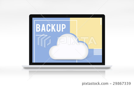 Computing Storage Server The Cloud - Stock Illustration [29867339] - PIXTA