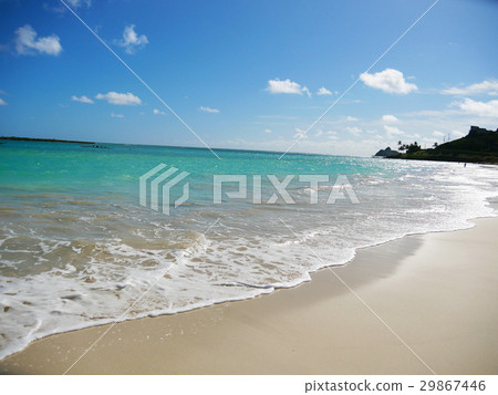 夏威夷瓦胡島上的凱魯瓦海灘 夏威夷瓦胡島上的凱魯瓦海灘 29867446