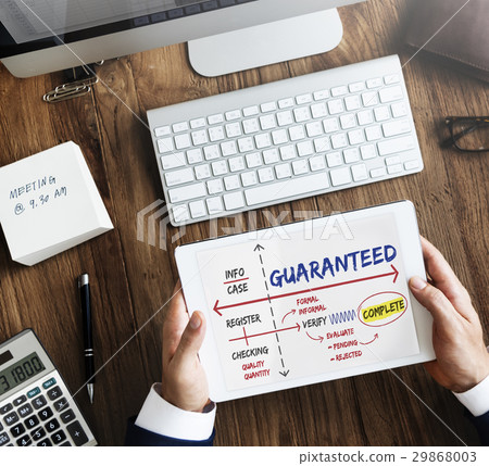 Affirmed Authorized Certified Guaranteed Concept Affirmed Authorized Certified Guaranteed Concept 29868003