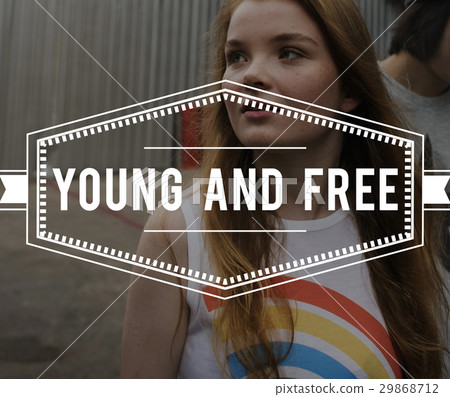 Young Vintage Vector Graphic Concept Young Vintage Vector Graphic Concept 29868712