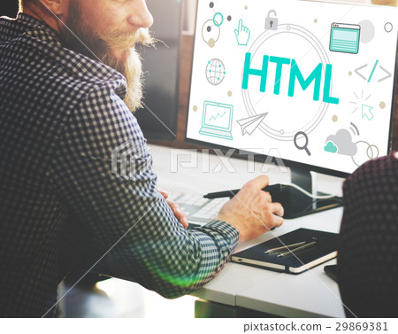HTML HTTP Web Design Hompage Icon 29869381