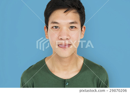 Man Nutural Confident Portrait Casual Cheerful Concept Man Nutural Confident Portrait Casual Cheerful Concept 29870206
