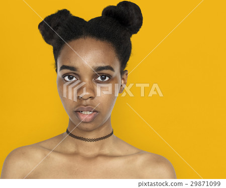 African Descent Woman Front 29871099